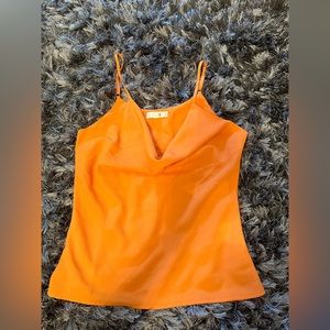 MINE orange tank, size M